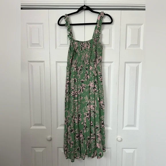 torrid | Dresses | Torrid Green Floral Dress | Poshmark